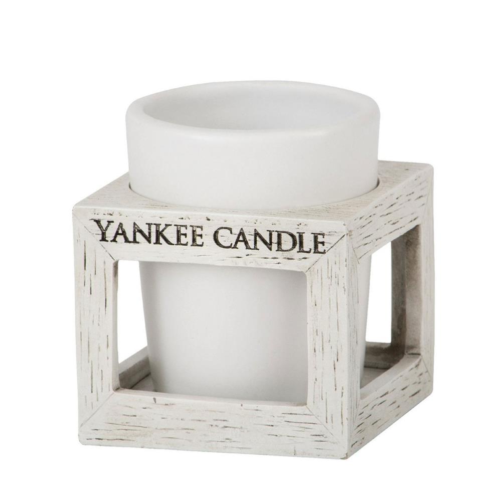 Yankee Candle Rustic-Modern White Ceramic Votive Holder £7.19